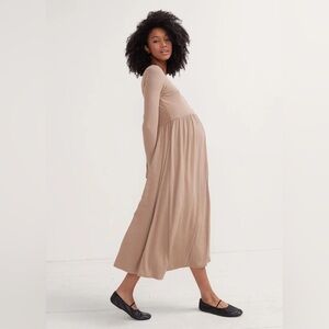 HATCH Softest Rib Nursing Dress